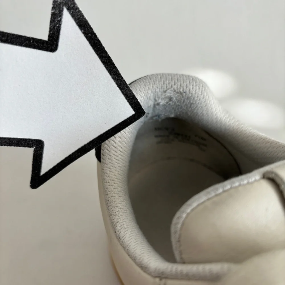 Cole Haan‎ Men's white leather Grandprø Crossover Sneaker lace up shoe size 11